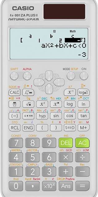 Casio Calculator FX-991ZA Plus II