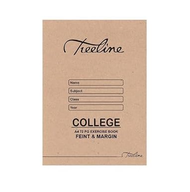 A4 72 page Unruled Exercise Book